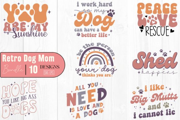 Retro Dog Mom SVG Bundle: Graphics & Crafts Review