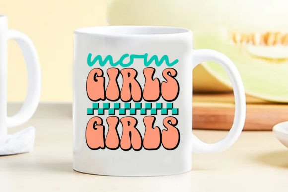 Retro Mom Graphics for Crafts & Branding