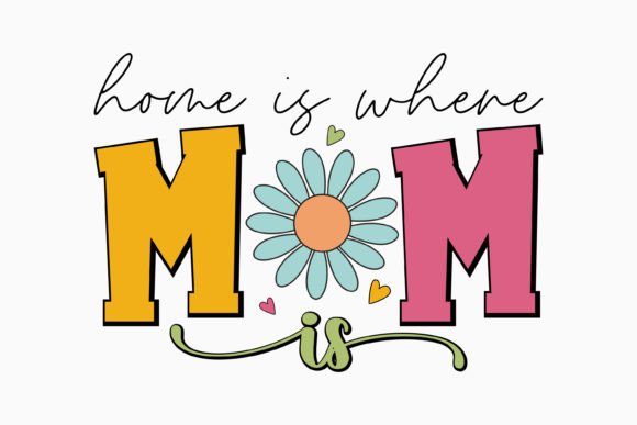 Retro Mom SVG: Crafts Graphics