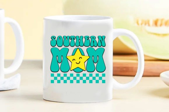 Retro Mom Svg Southern Mom: Crafts & Graphics