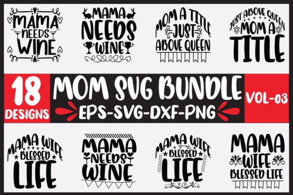 Reviewing 18 Mom SVG Bundle Vol-03 for Crafts and Graphics